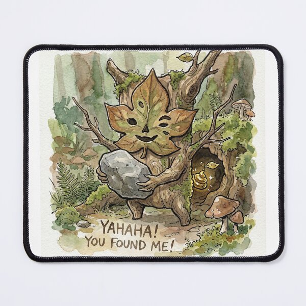 Item preview, Yahaha You Found Me - Forest Spirit Art designed and sold by ryanguas.
