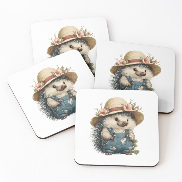 Item preview, Sweet Hedgehog Gardener - Cute Hedgehog  designed and sold by Steele-Art.