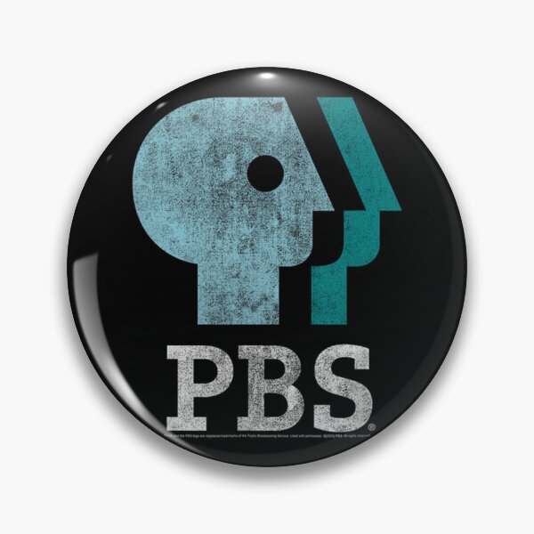 Item preview, Blue Teal And White Logo Public Broadcasting Service  designed and sold by TammyMobley.
