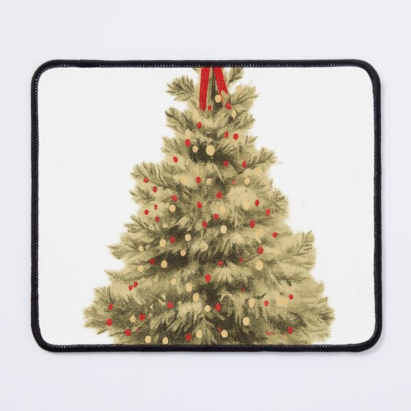 Item preview, Vintage Christmas Tree – Classic Holiday Glow Print designed and sold by TheNameCraftery.