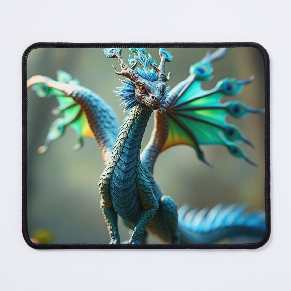 Item preview, Young Crested Peacock Dragonling (Female, Pre-Molt) designed and sold by Oceandiana.