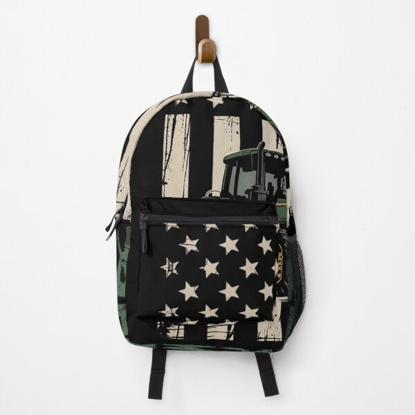 Item preview, Flag with Tractor - Patriotic Farmer & Farming designed and sold by MyzoToyota.