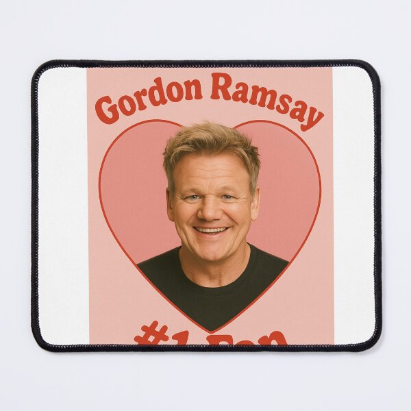 Item preview, Gordon ramsay number 1 fan fans love birthday funny prank meme gift weird designed and sold by CheeseBlueprint.