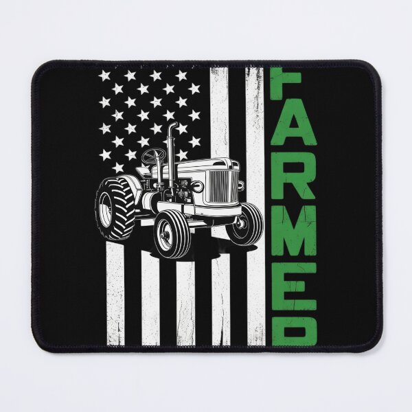 Item preview, Flag with Tractor - Patriotic Farmer & Farming designed and sold by MyzoToyota.