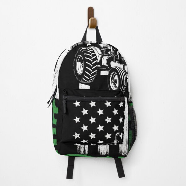 Item preview, Flag with Tractor - Patriotic Farmer & Farming designed and sold by MyzoToyota.