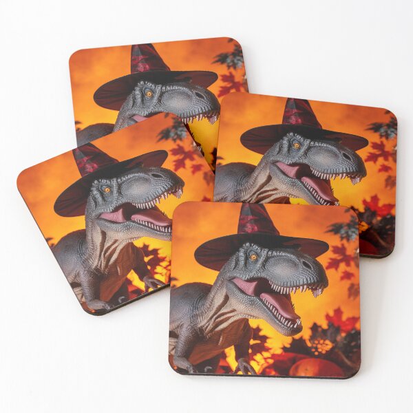 Item preview, Cute Halloween Dinosaur with Pumpkin Halloween designed and sold by NailMolisa.