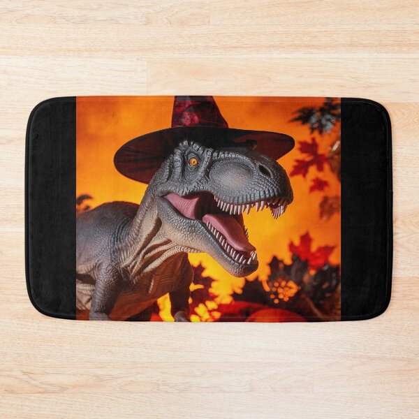 Item preview, Cute Halloween Dinosaur with Pumpkin Halloween designed and sold by NailMolisa.