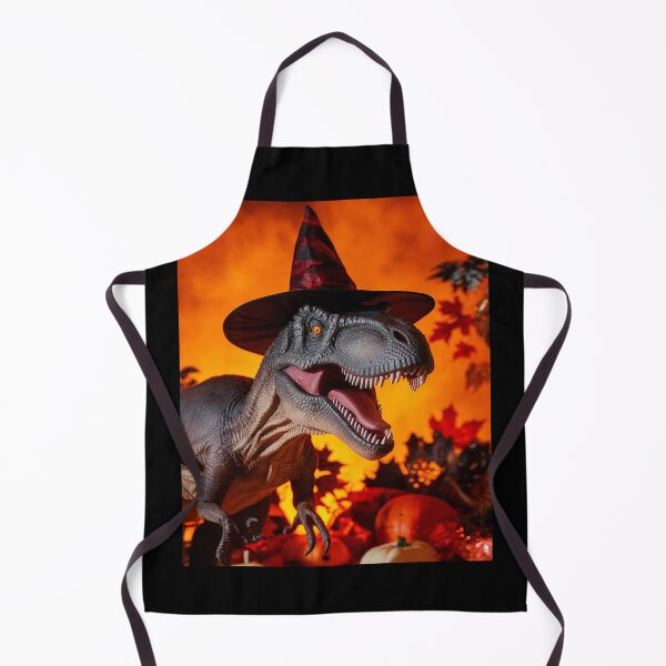 Item preview, Cute Halloween Dinosaur with Pumpkin Halloween designed and sold by NailMolisa.