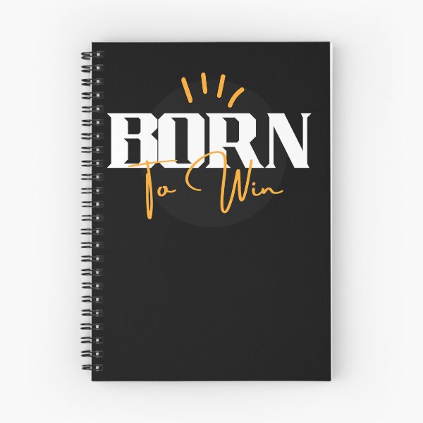 Item preview, Born To Win – Bold Motivational Typography Design designed and sold by Hilal-Studio.
