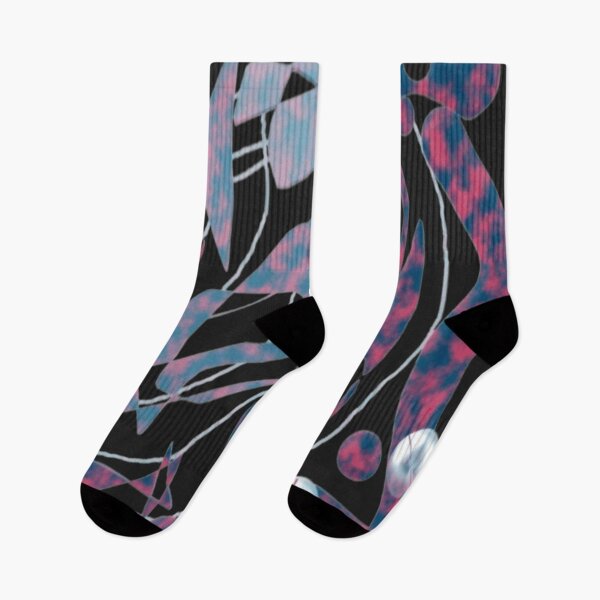 Item preview, transient forms duotone turbulent colorful abstract design designed and sold by SmashingDeals.