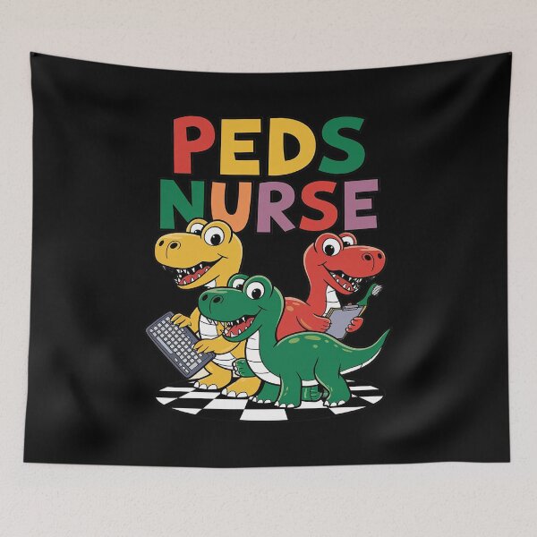 Item preview, Cute Pediatric Nurse Dinosaurs Peds Nurse Crew Appreciation  designed and sold by NailMolisa.
