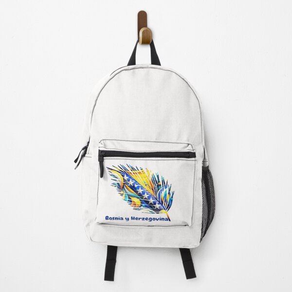 Item preview, Abstract Bosnia Herzegovina Flag – Feather Design designed and sold by ArteJorge48.