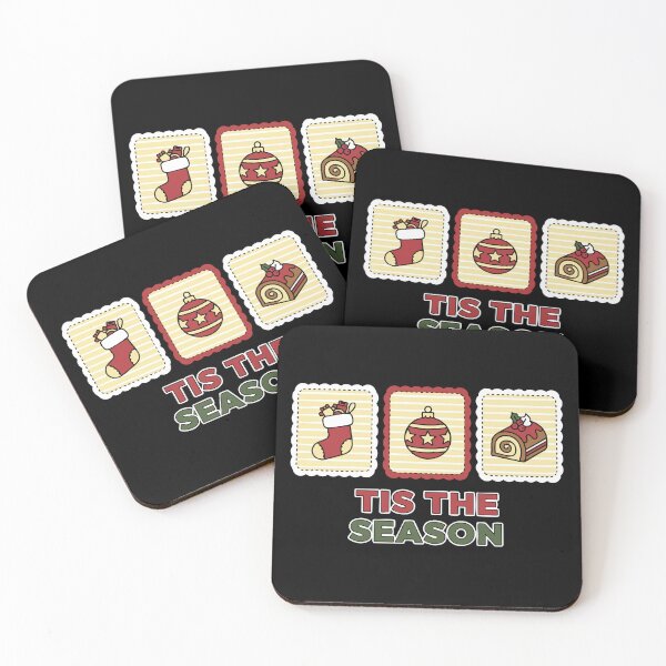 Item preview, Cute Christmas Icons “Tis the Season” Art designed and sold by graphicnew.