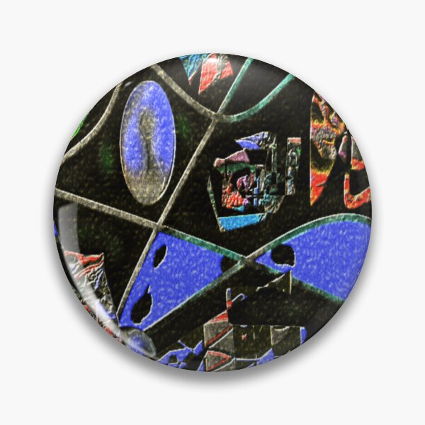 Item preview, symbols surreal eroded metal colorful geometric design designed and sold by SmashingDeals.