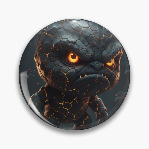 Item preview, Ember-Cracked Stone Guardian designed and sold by digisetumedia.