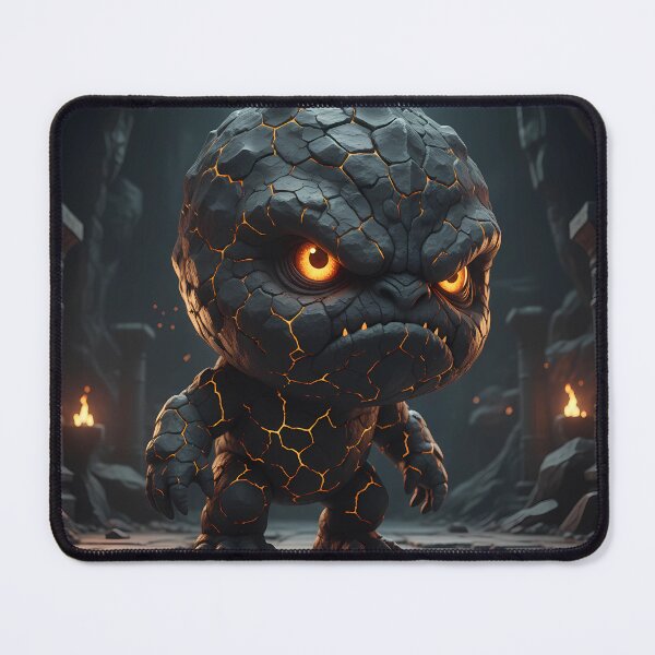 Item preview, Ember-Cracked Stone Guardian designed and sold by digisetumedia.