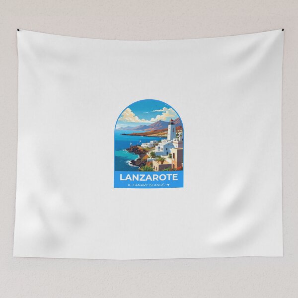 Item preview, Lanzarote Canary Islands designed and sold by TulipaGraphics.