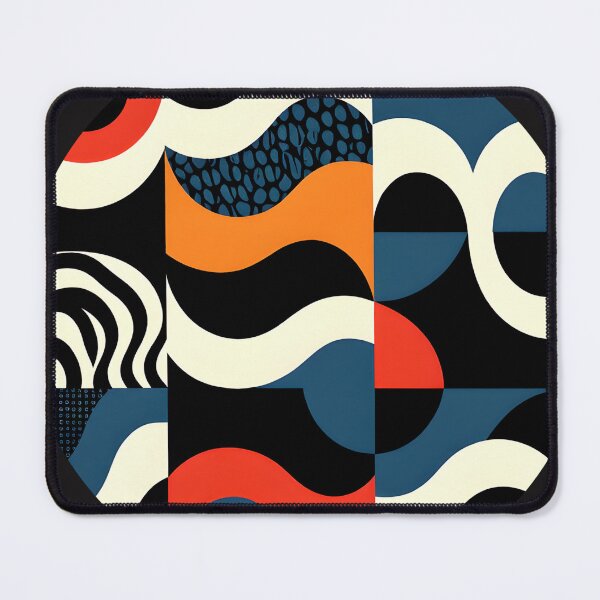 Item preview, 4 part round abstract colorful geometric design designed and sold by SmashingDeals.
