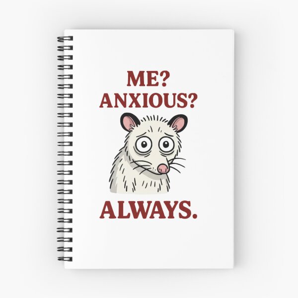Item preview, Anxious Opossum Meme | Funny Always Stressed Animal Cartoon Gift designed and sold by Colorful-Garden.