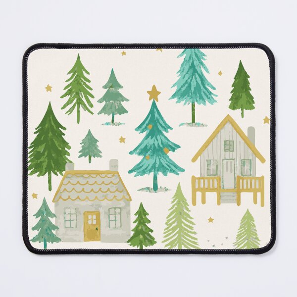 Item preview, Christmas Trees in a Winter Landscape designed and sold by SmilingAnny.