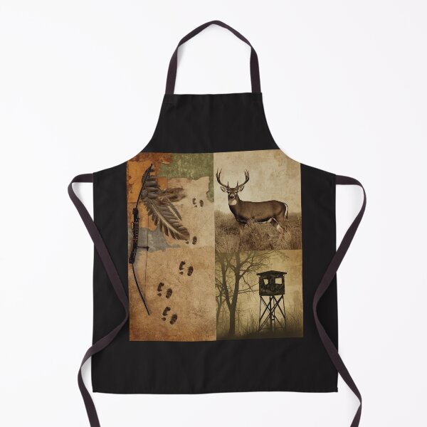 Item preview, Vintage Bow Hunting Whitetail Deer Art Print - Archery Hunter Rustic Wall Decor designed and sold by TitanRN.