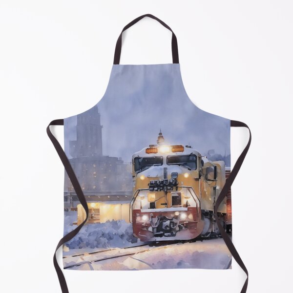 Item preview, Switching on Snowy Tracks designed and sold by RCWatercolours.