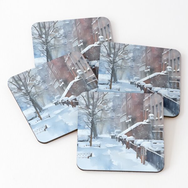 Item preview, Snowbound Stoops designed and sold by RCWatercolours.
