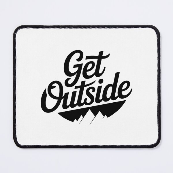 Item preview, Minimal Dark Abstract Design - "Get Outside" designed and sold by PalmixArt.