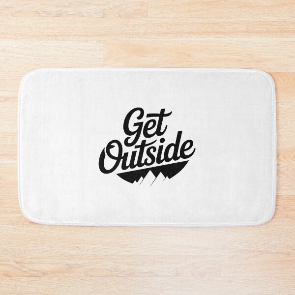 Item preview, Minimal Dark Abstract Design - "Get Outside" designed and sold by PalmixArt.