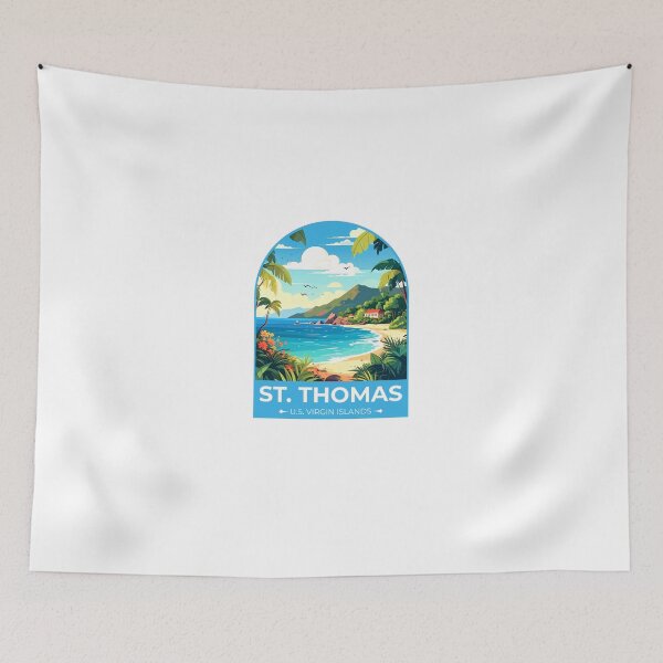 Item preview, St.Thomas U.S. Virgin islands designed and sold by TulipaGraphics.