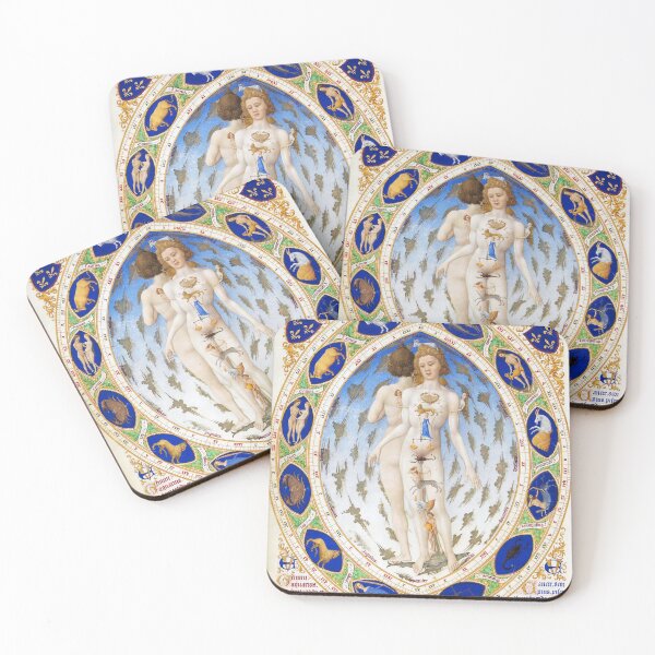 Item preview, Medieval miniature. Man with zodiac sign designed and sold by likiska.