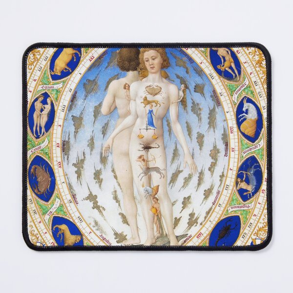 Item preview, Medieval miniature. Man with zodiac sign designed and sold by likiska.
