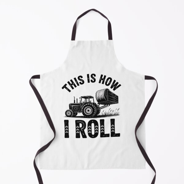 Item preview, Funny Hay Bale How I Roll Cool Farmer Tractor Driver designed and sold by MyzoToyota.