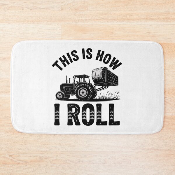 Item preview, Funny Hay Bale How I Roll Cool Farmer Tractor Driver  designed and sold by MyzoToyota.