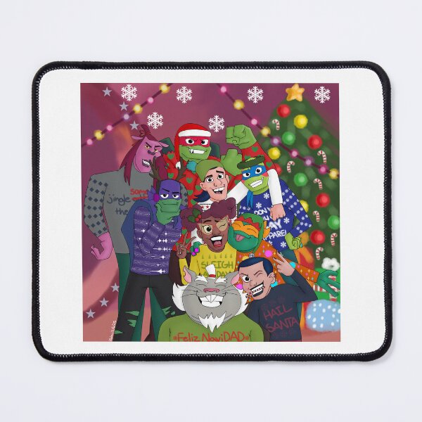 Item preview, Mad Dogs Christmas designed and sold by Leah'sArt&Stuff.