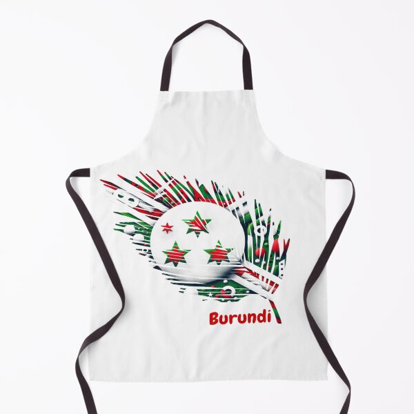Item preview, Abstract Burundi Flag – Feather Design designed and sold by ArteJorge48.