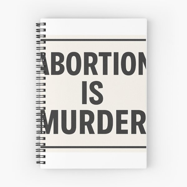Item preview, Abortion Is Murder designed and sold by StickerMan17.