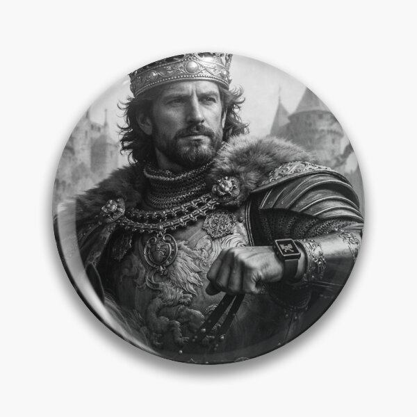 Item preview, Medieval King with Smartwatch designed and sold by DrizzyV.