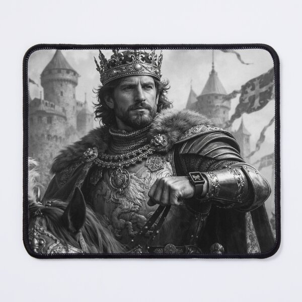 Item preview, Medieval King with Smartwatch designed and sold by DrizzyV.