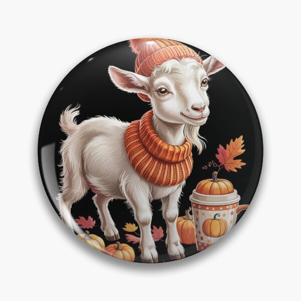 Item preview, Goats Wearing Sweater Coffee Thanksgiving Autumn Farmer designed and sold by MyzoToyota.