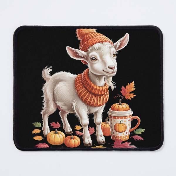 Item preview, Goats Wearing Sweater Coffee Thanksgiving Autumn Farmer designed and sold by MyzoToyota.