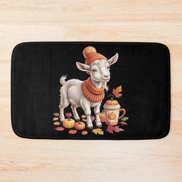 Item preview, Goats Wearing Sweater Coffee Thanksgiving Autumn Farmer designed and sold by MyzoToyota.