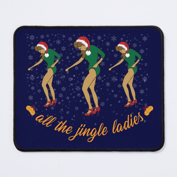Item preview, All the Jingle Ladies Christmas Xmas Festive designed and sold by Lick-Design.