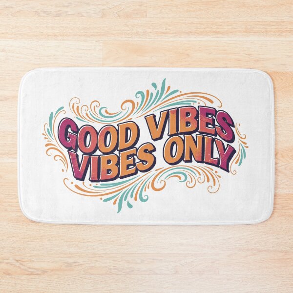 Item preview, Retro Groovy Good Vibes Only Typography designed and sold by MartinxMarie.