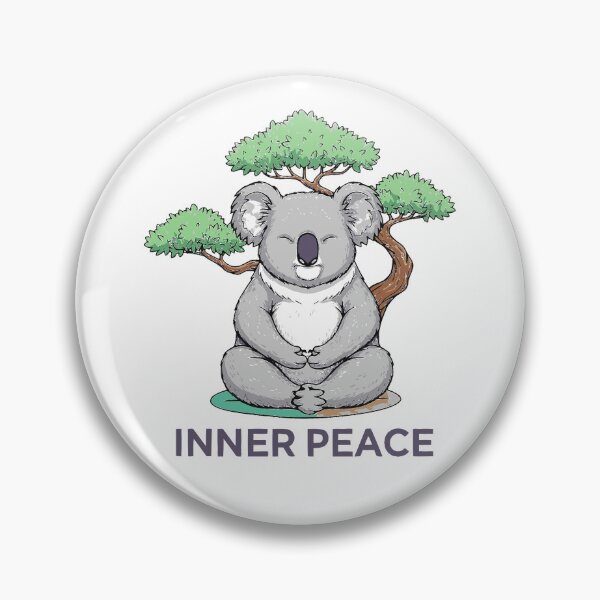 Item preview, Inner Peace Meditating Koala Spirit Animal designed and sold by MartinxMarie.