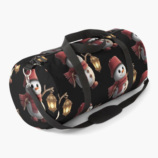 Item preview, Moroccan Fez Snowman with Lantern - Unique Winter Holiday Fusion Design designed and sold by designwiss.