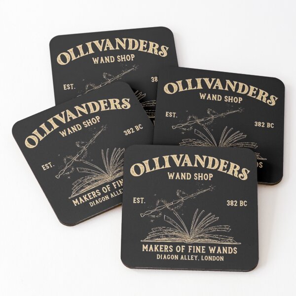 Item preview, Olivander Wand Shop Wizard World Fan Art designed and sold by lesqiana.