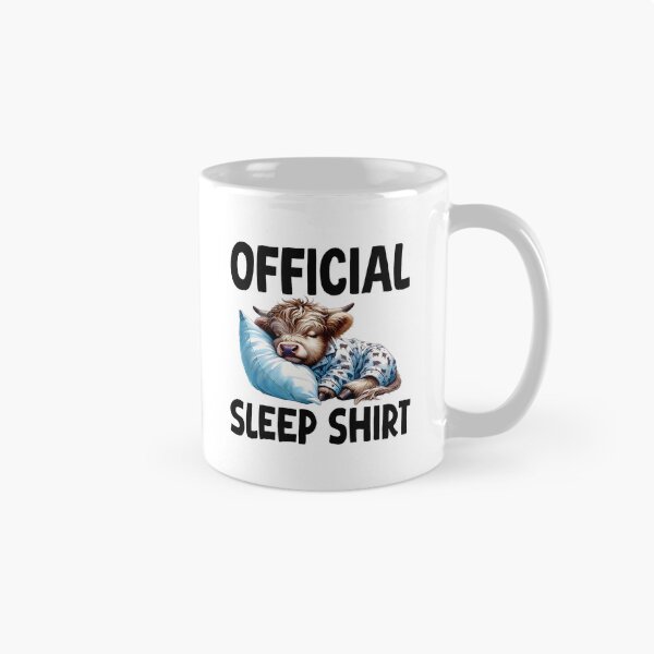 Item preview, Official Sleep Highland Cow designed and sold by ImeldaSparks.