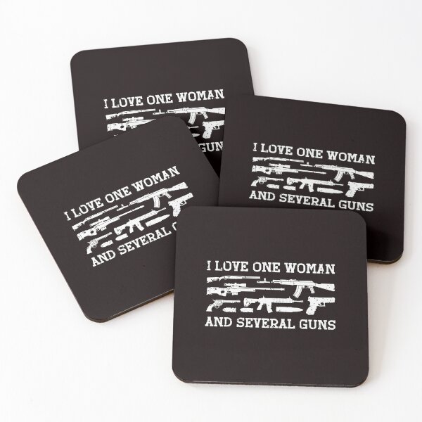 Item preview, I Love One Woman Guns designed and sold by ImeldaSparks.