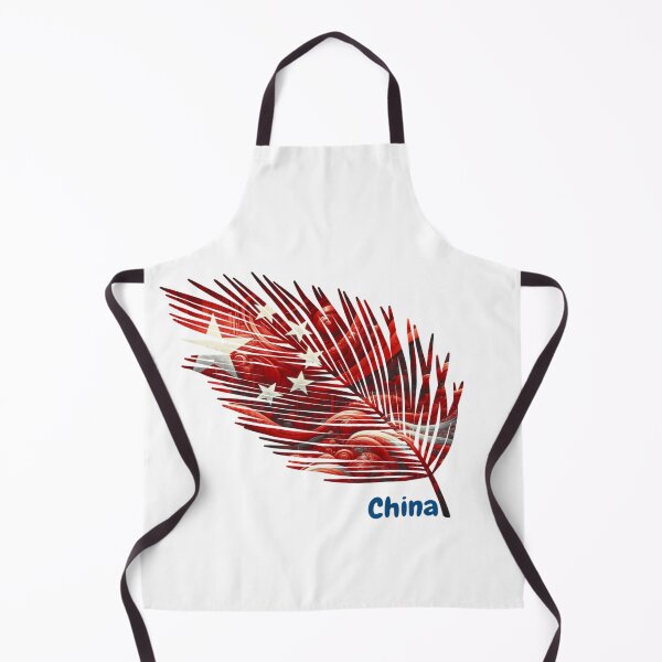 Item preview, Abstract China Flag – Feather Design designed and sold by ArteJorge48.